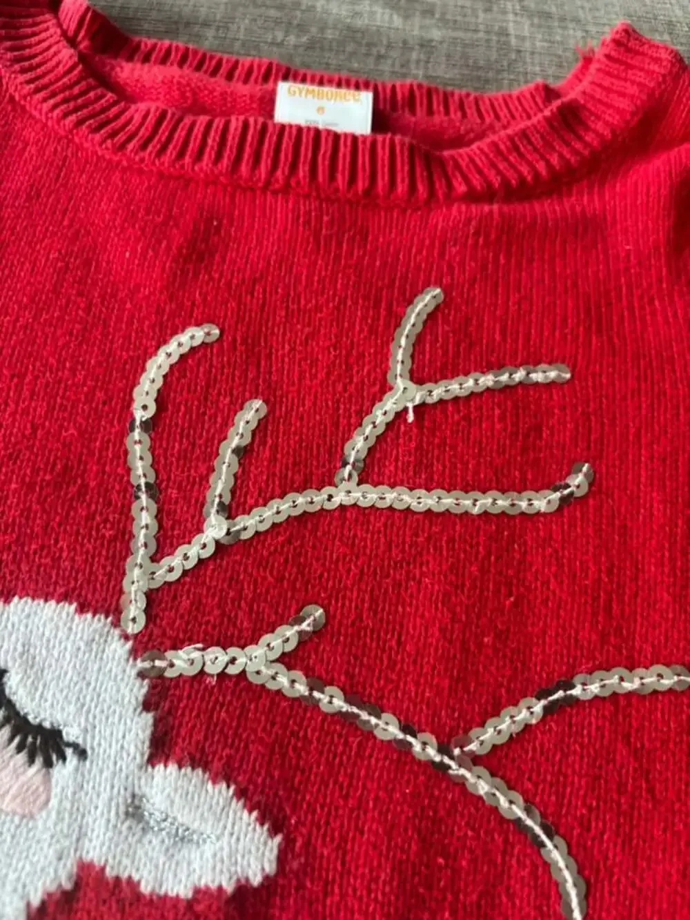 Gymboree festive red